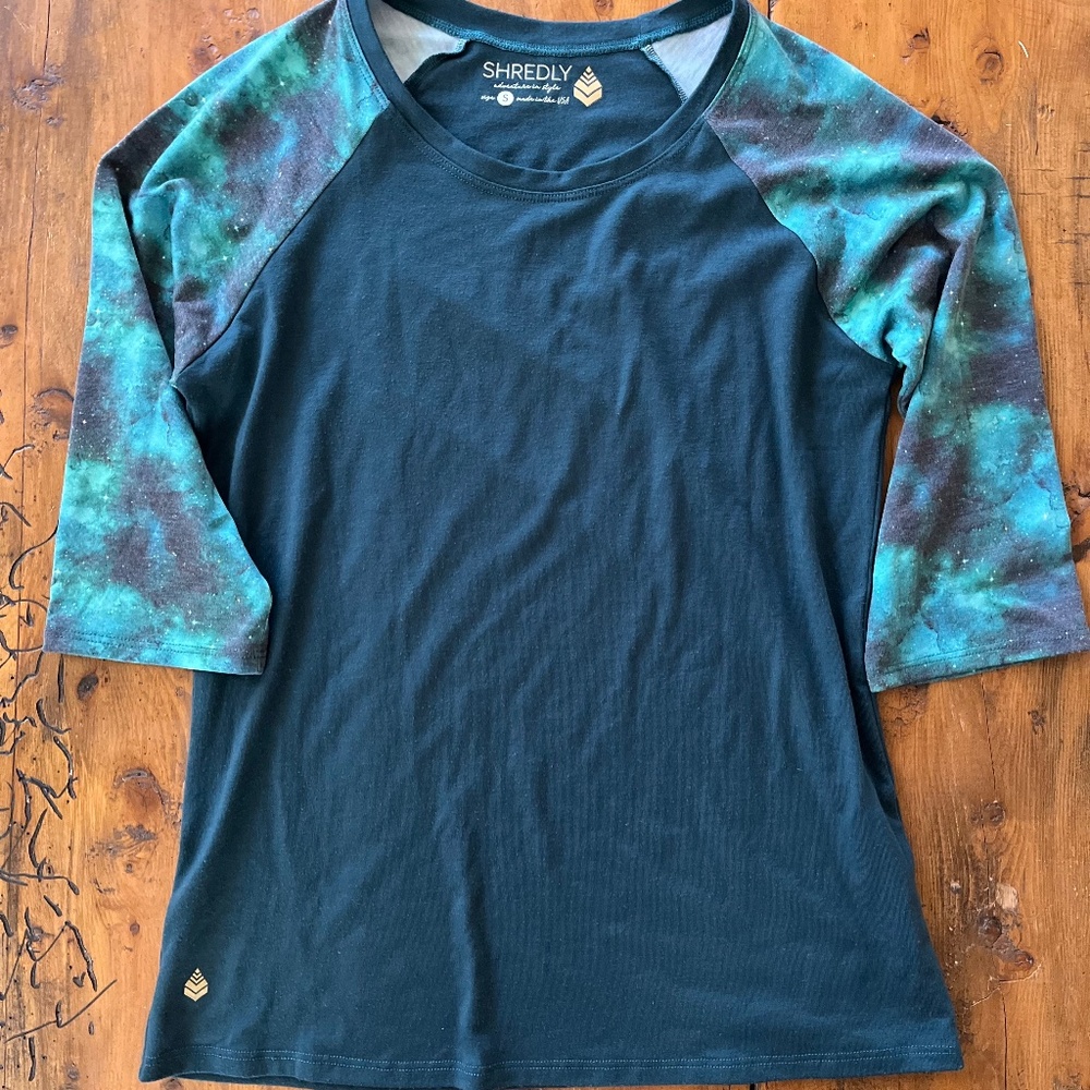 Shredly Raglan Mountain Bike Shirt Leia